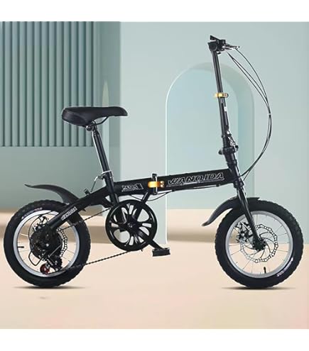 Amazon | Klivex 折りたたみ自転車16/20インチ 高炭素鋼フレーム